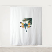 Ornament Dragonfly Wandkleed (Voorkant)