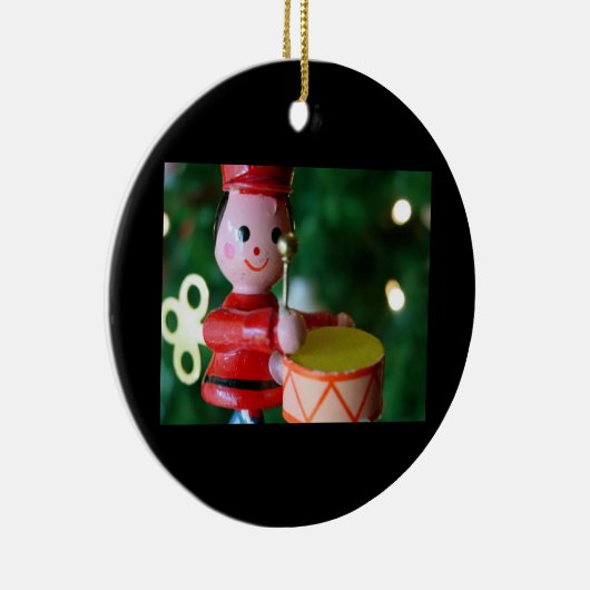 Ornament-Drummer Boy Keramisch Ornament (Rechts)