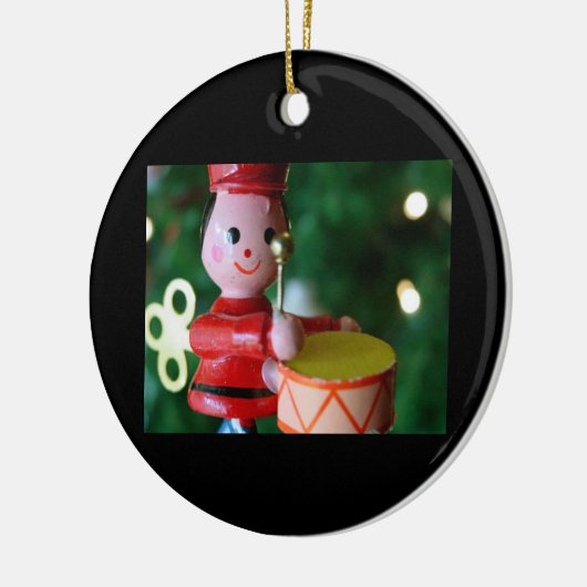 Ornament-Drummer Boy Keramisch Ornament (Links)
