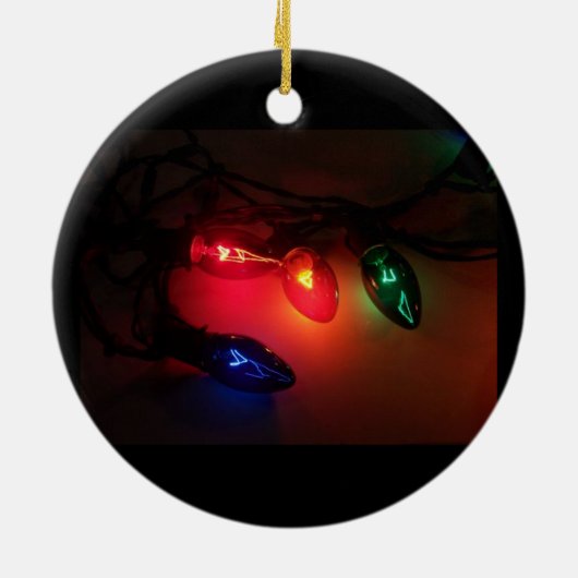 Ornament-Drummer Boy Keramisch Ornament (Achterkant)