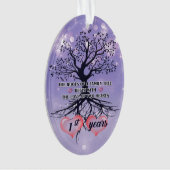 ornament eerste Jubileum | Uniek cadeauidee (voorkant)