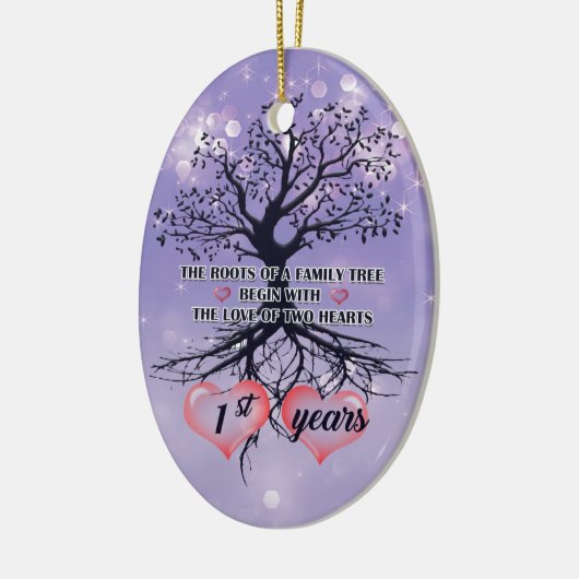 ornament eerste Jubileum | Uniek cadeauidee (Links)