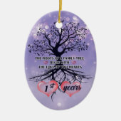 ornament eerste Jubileum | Uniek cadeauidee (Voorkant)