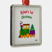 Ornament eerste kersttrein baby (Rechts)