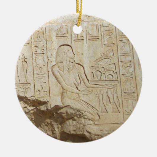 Ornament Egyptische hiërogliefhebber (Voorkant)