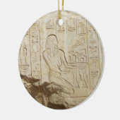 Ornament Egyptische hiërogliefhebber (Links)