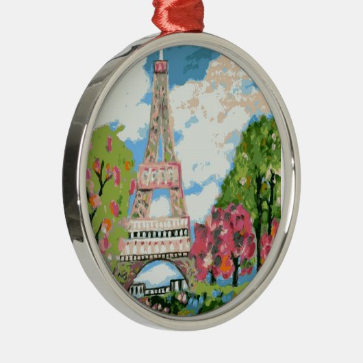 Ornament Eiffel Tower (Rechts)