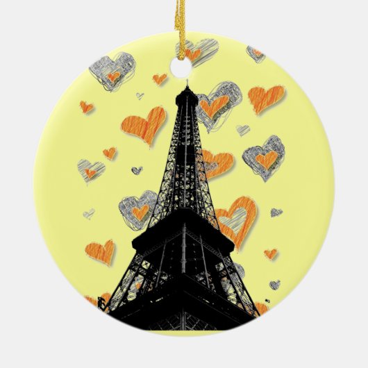 Ornament Eiffel Tower (Achterkant)