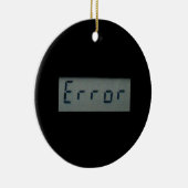 Ornament Elektronische foutmelding (Rechts)