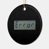 Ornament Elektronische foutmelding (Links)