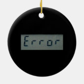 Ornament Elektronische foutmelding (Achterkant)