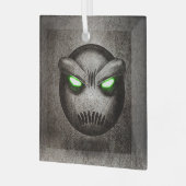 Ornament En Glas Mutemoji Vintage (Voorkant links)