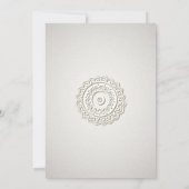 Ornament en parels | Weddenschappen Kaart (Achterkant)