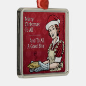 Ornament: En voor iedereen een goed doel Metalen Ornament (Rechts)