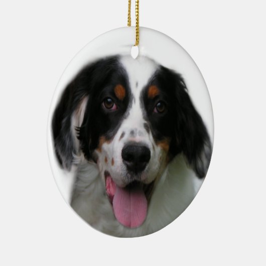 Ornament Engelse Setter (Rechts)