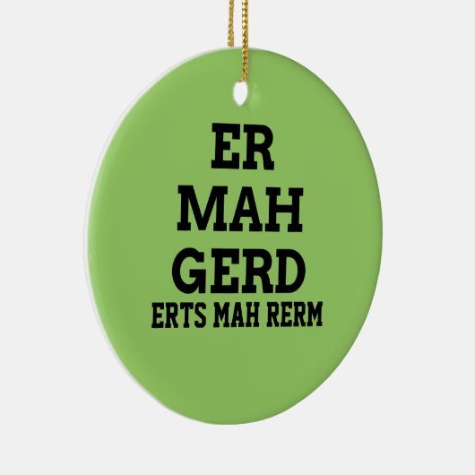 Ornament Ermahgerd door deur Hanger (Rechts)