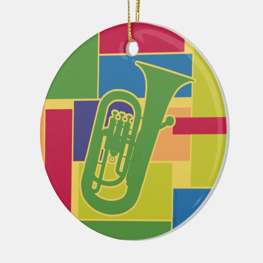 Ornament Euphonium Colorblos (Links)