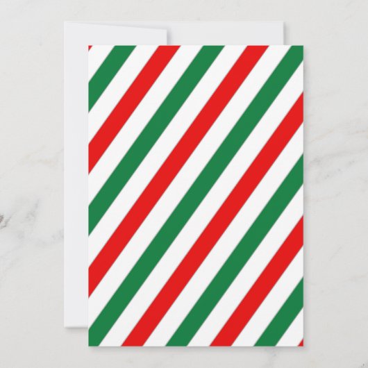 Ornament Exchange Holiday Party Kaart (Achterkant)