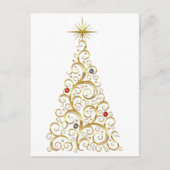 Ornament Exchange Poker Night Invitation briefkaar Uitnodiging Briefkaart (Voorkant)