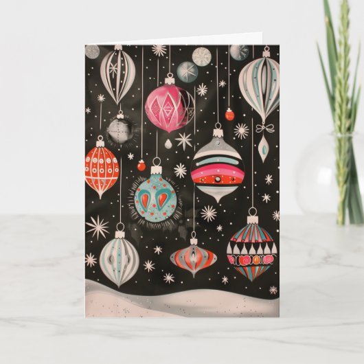  Ornament extravaganza Feestdagen Kaart (Voorkant)