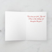 Ornament Feestdagen Kaart (Binnen)