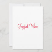 Ornament Feestdagenkaart (Voorkant)