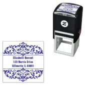 Ornament Fijne Lussen  Zelfinktende Stempel (In situ)