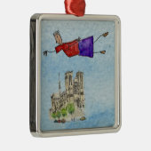 Ornament: Flying Joanna and Grace Cathedral Metalen Ornament (Rechts)