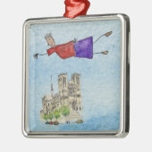 Ornament: Flying Joanna and Grace Cathedral Metalen Ornament (Links)
