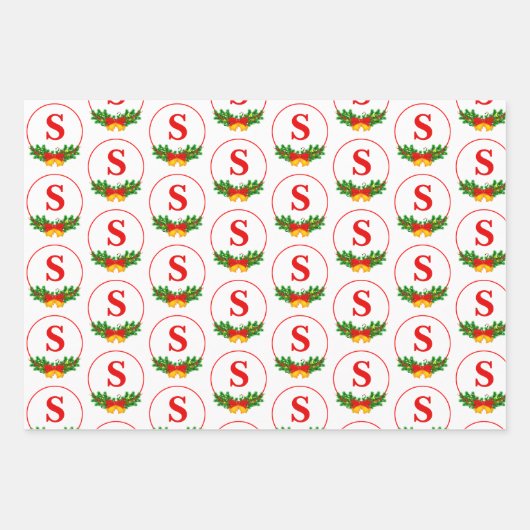 Ornament Frame Christmas Inpakpapier Vel (Voorkant 2)