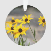 Ornament gele bloemen (voorkant)