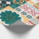 Ornament, geometrische opstelling van elementen, c cadeaupapier (Hoek)