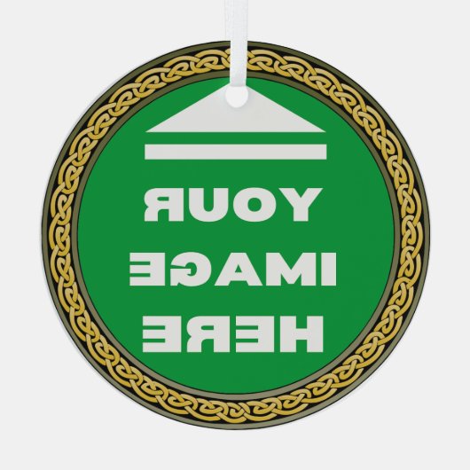 Ornament - gepersonaliseerd - Afbeelding / tekst t (Achterkant)