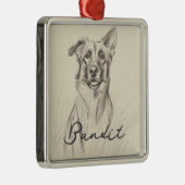 Ornament German Shepard (Rechts)