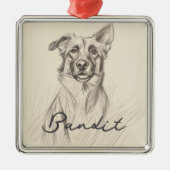 Ornament German Shepard (Voorkant)
