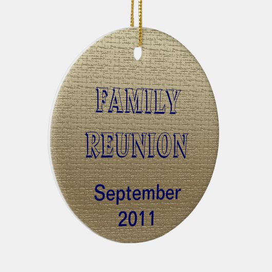Ornament - Gezinsreünie (Rechts)