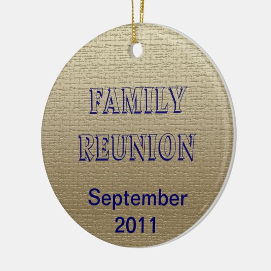 Ornament - Gezinsreünie (Links)
