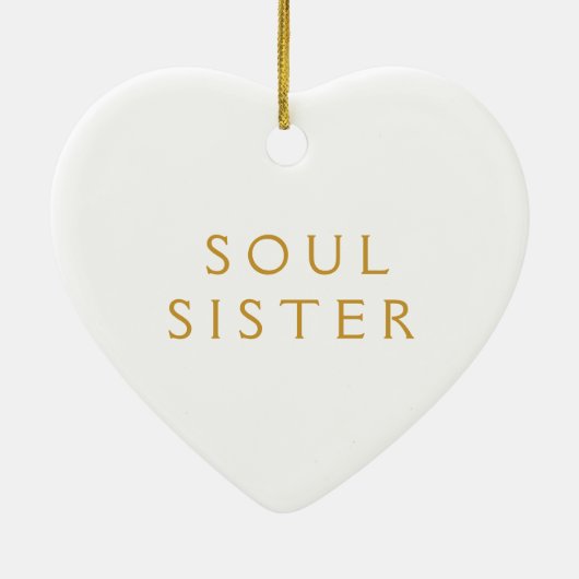 Ornament Gift for Soul Sister (Achterkant)