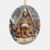 Ornament Gingerbread Snoep Cottage (Rechts)