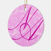 Ornament - Girly Swirl Monogram (Links)