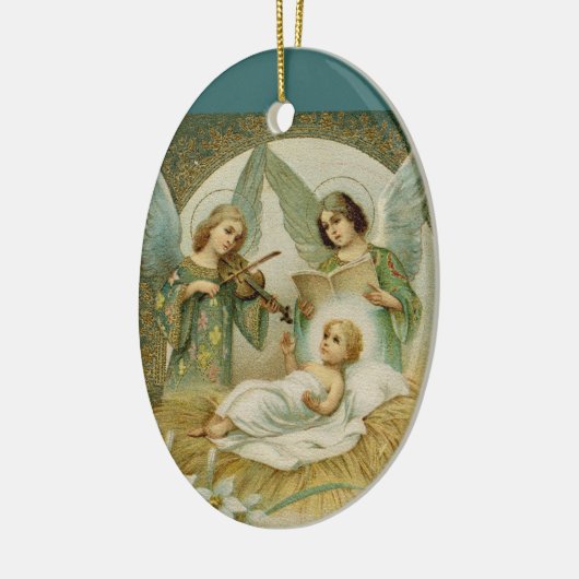 Ornament: Gloria in Excelsis Deo Keramisch Ornament (Links)