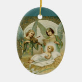 Ornament: Gloria in Excelsis Deo Keramisch Ornament (Voorkant)