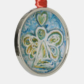 Ornament Golden Blue Angel (Rechts)