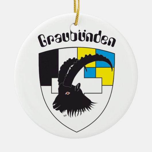 Ornament Graubünden Schweiz (Voorkant)