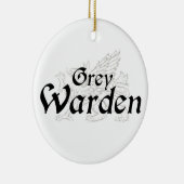Ornament: Gray Warden Keramisch Ornament (Rechts)