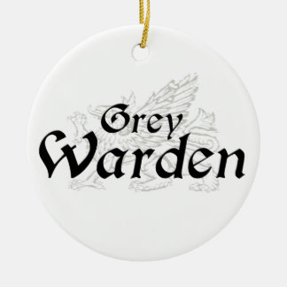 Ornament: Gray Warden Keramisch Ornament