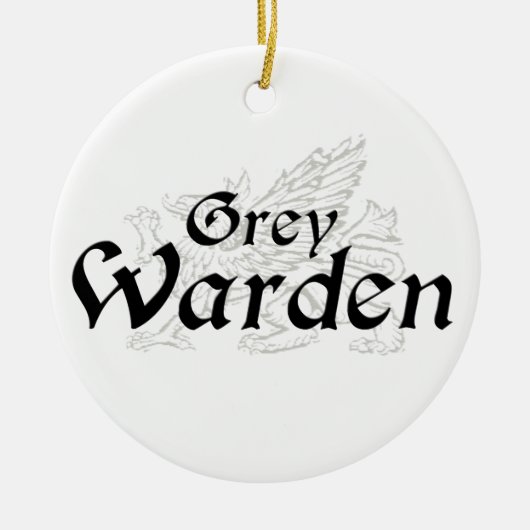Ornament: Gray Warden Keramisch Ornament (Voorkant)