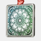 Ornament Green and Blue Sharpie Mandala (Links)