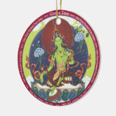 ORNAMENT Green Tara en sluit haar gezicht (Links)
