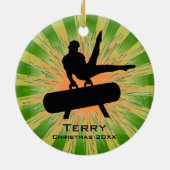 Ornament Gymnastiek op maat (Achterkant)